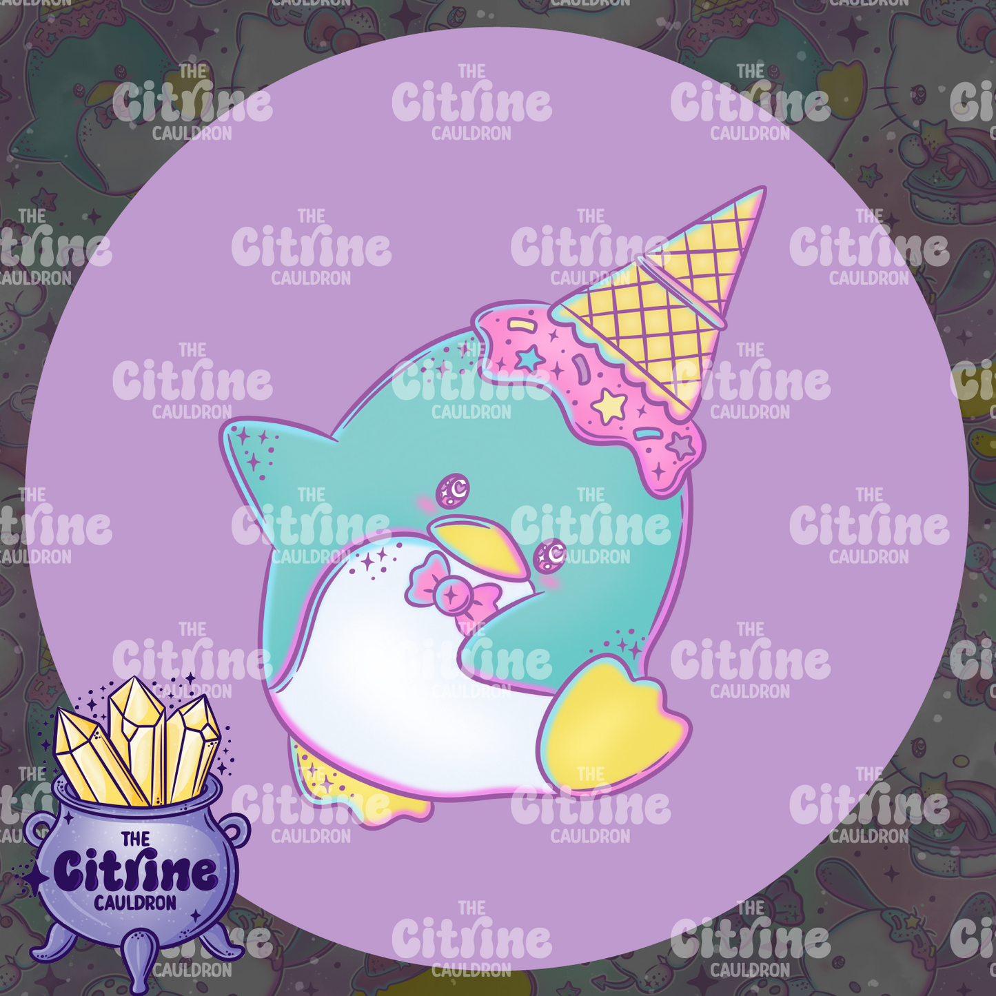 Dessert Kitty - Sublimation PNG