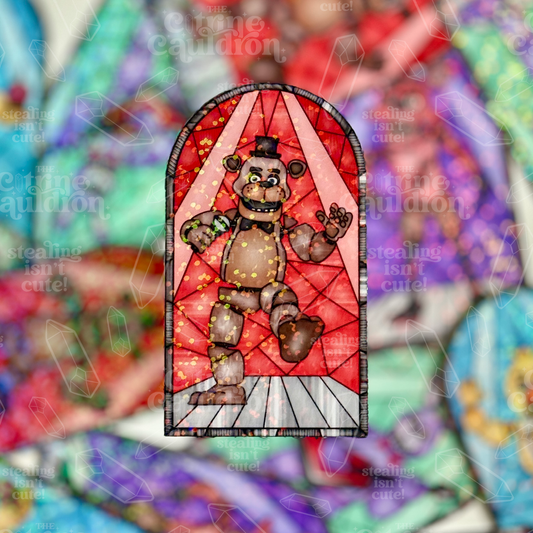 Night Glass Fred - Sticker