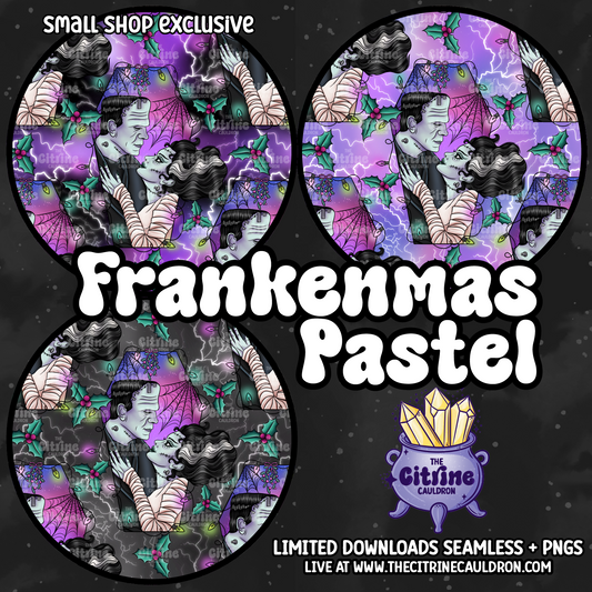 Frankenmas Pastel - Seamless