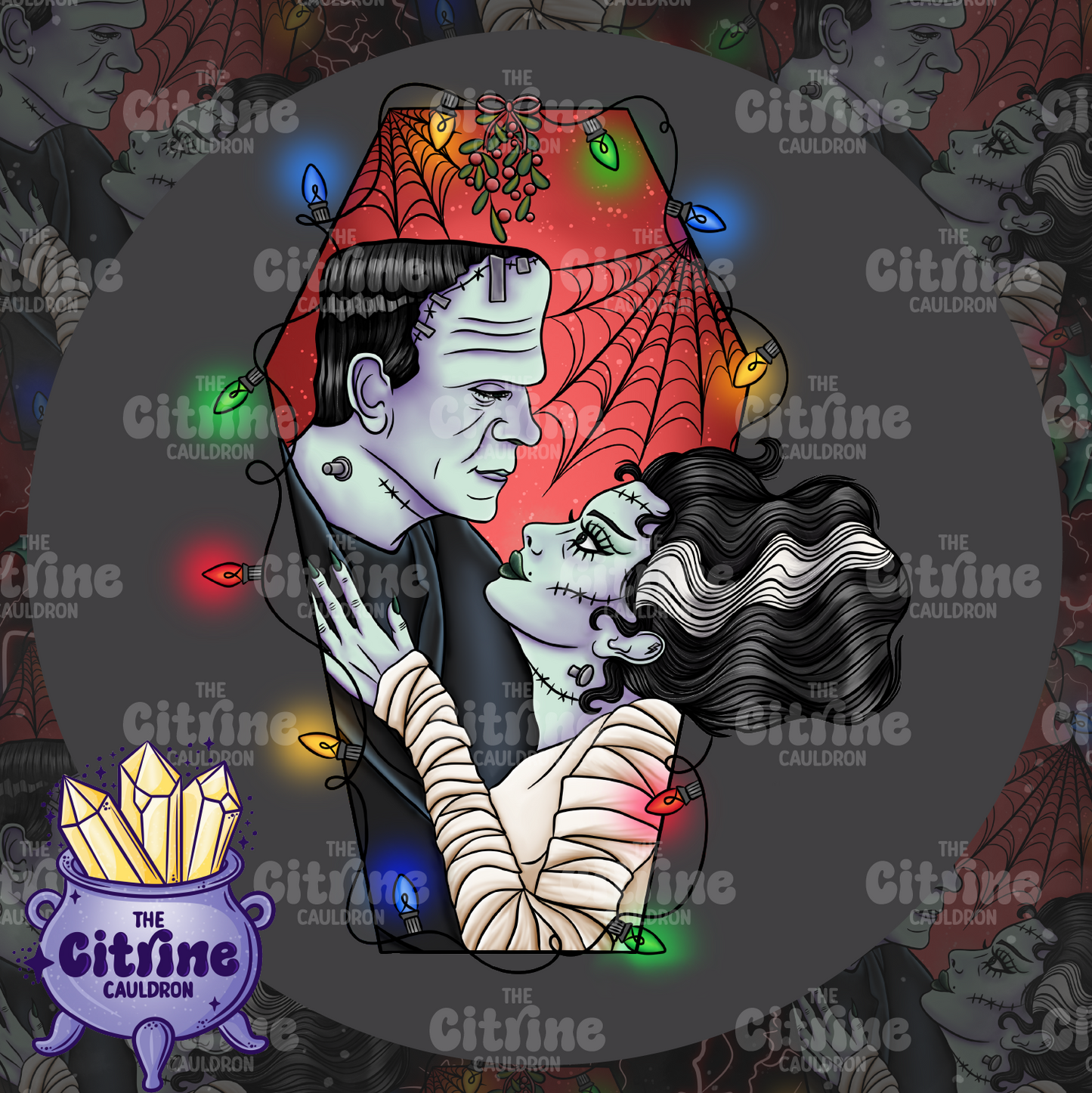 Frankenmas - Sublimation PNG