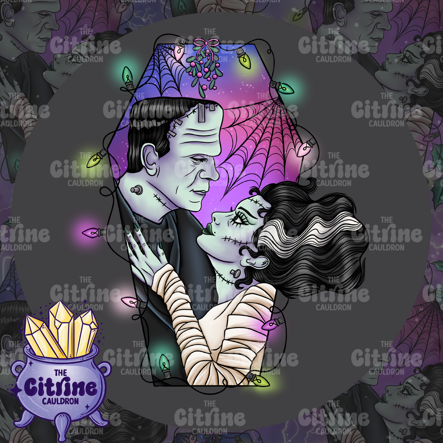 Frankenmas - Sublimation PNG