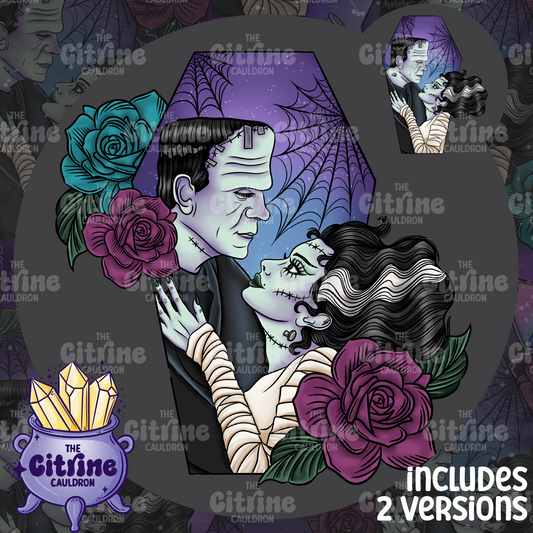 Frankentine - Sublimation PNG