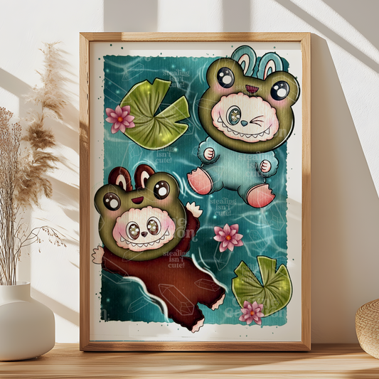 Frogbubu - Print