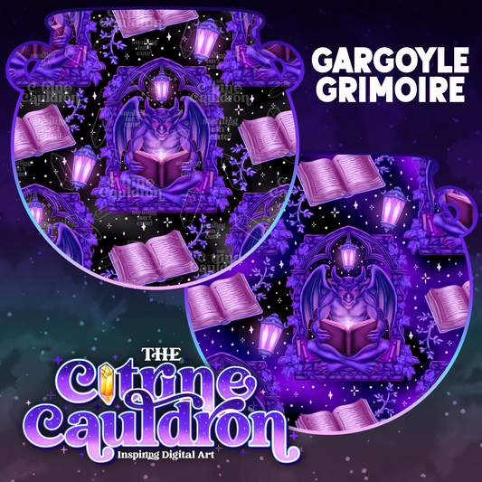 Gargoyle's Grimoire - Seamless
