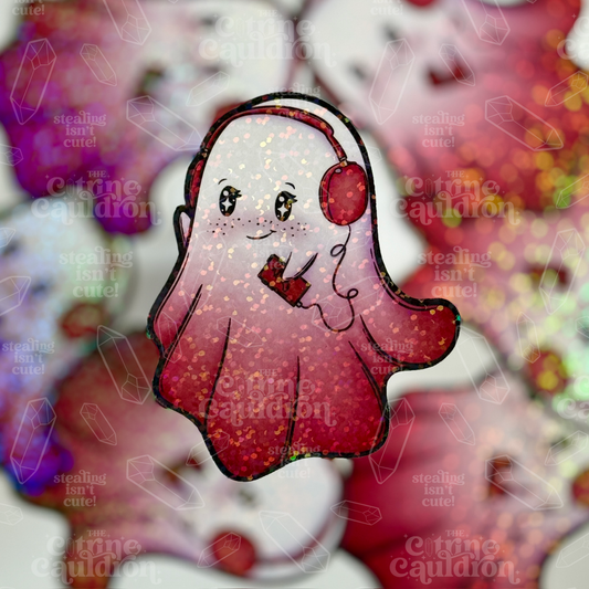 Spicy Ghosties Audiobook - Sticker