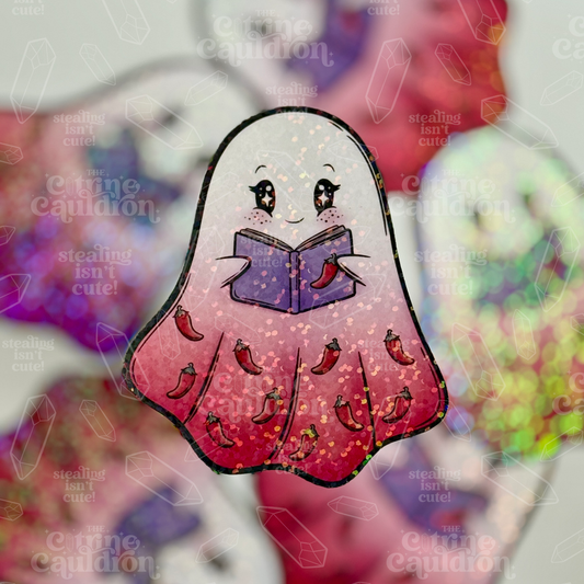 Spicy Ghosties Book - Sticker