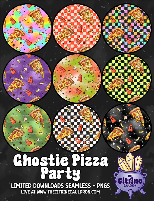 Ghostie Pizza Party - Coordinate