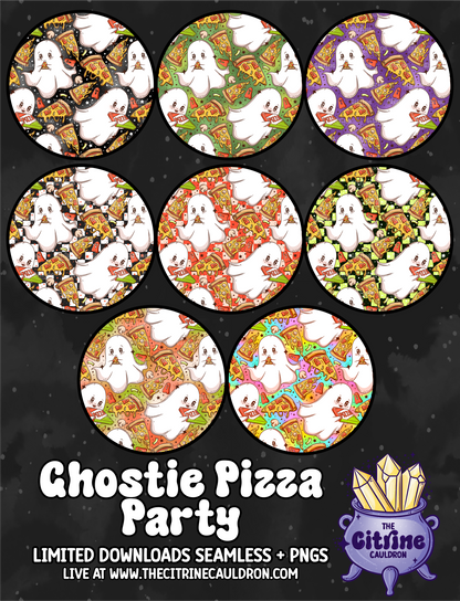 Ghostie Pizza Party - Seamless