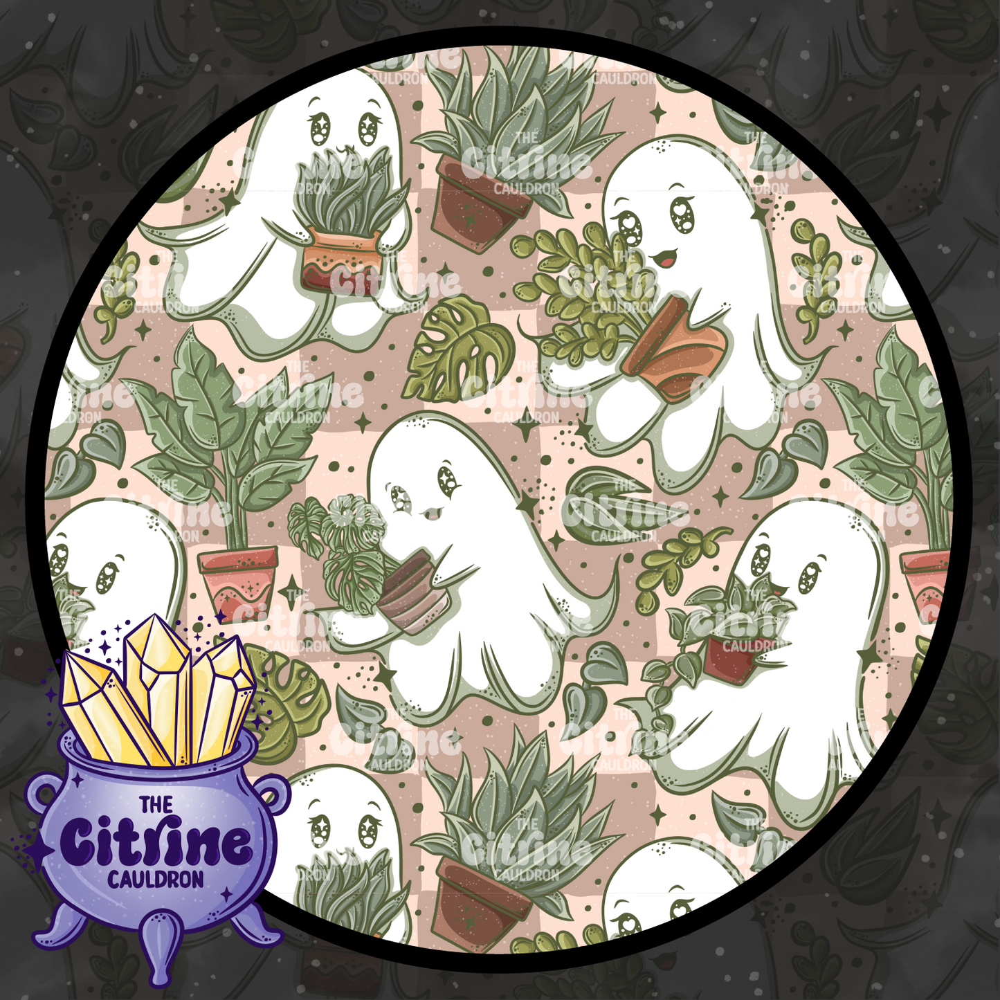 Ghostie Plants - Seamless