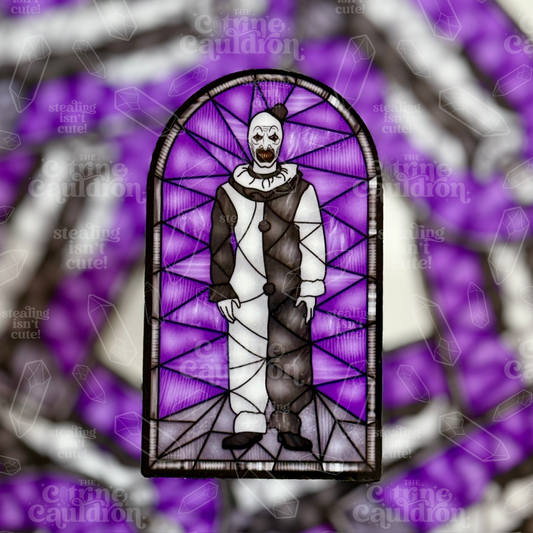 Horror Glass Terrify - Sticker