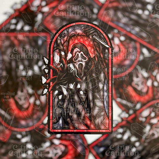 Horror Glass 2.0 Ghost - Sticker