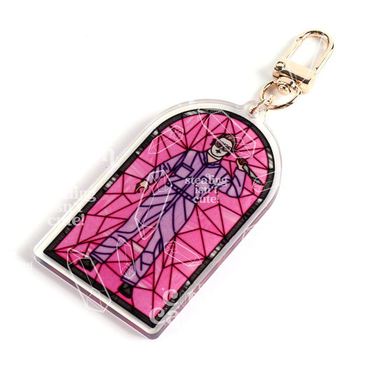 Horror Glass Mikey - Holographic Acrylic Keychain