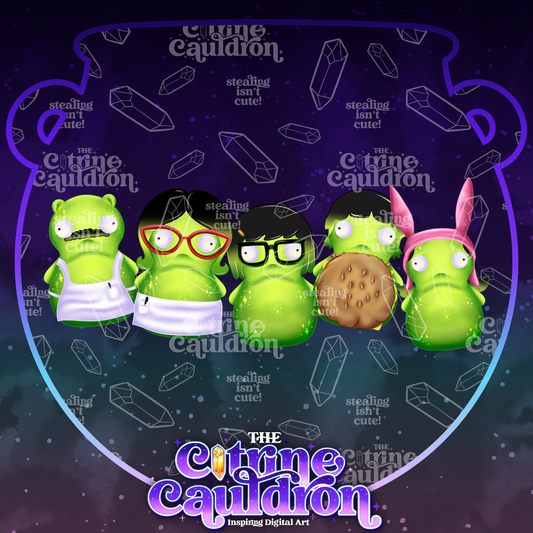 Glob's Glubgers - Sublimation PNG