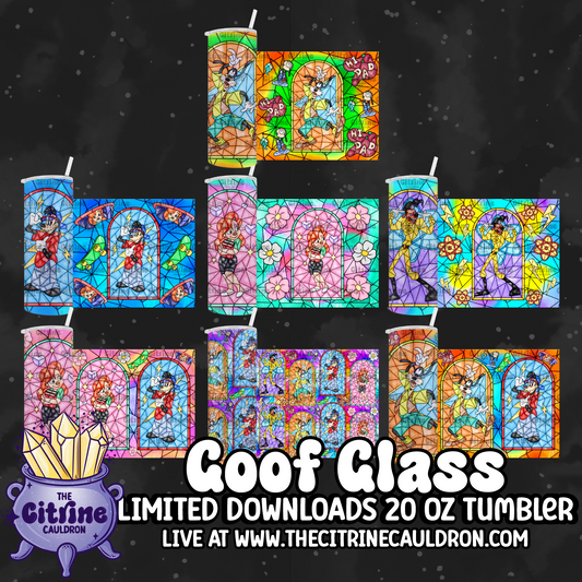 Goof Glass - PNG Wrap for Sublimation 20oz Tumbler