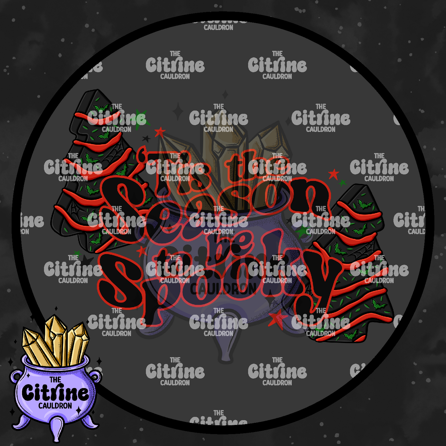 Gothmas Tree Cakes - Sublimation PNG