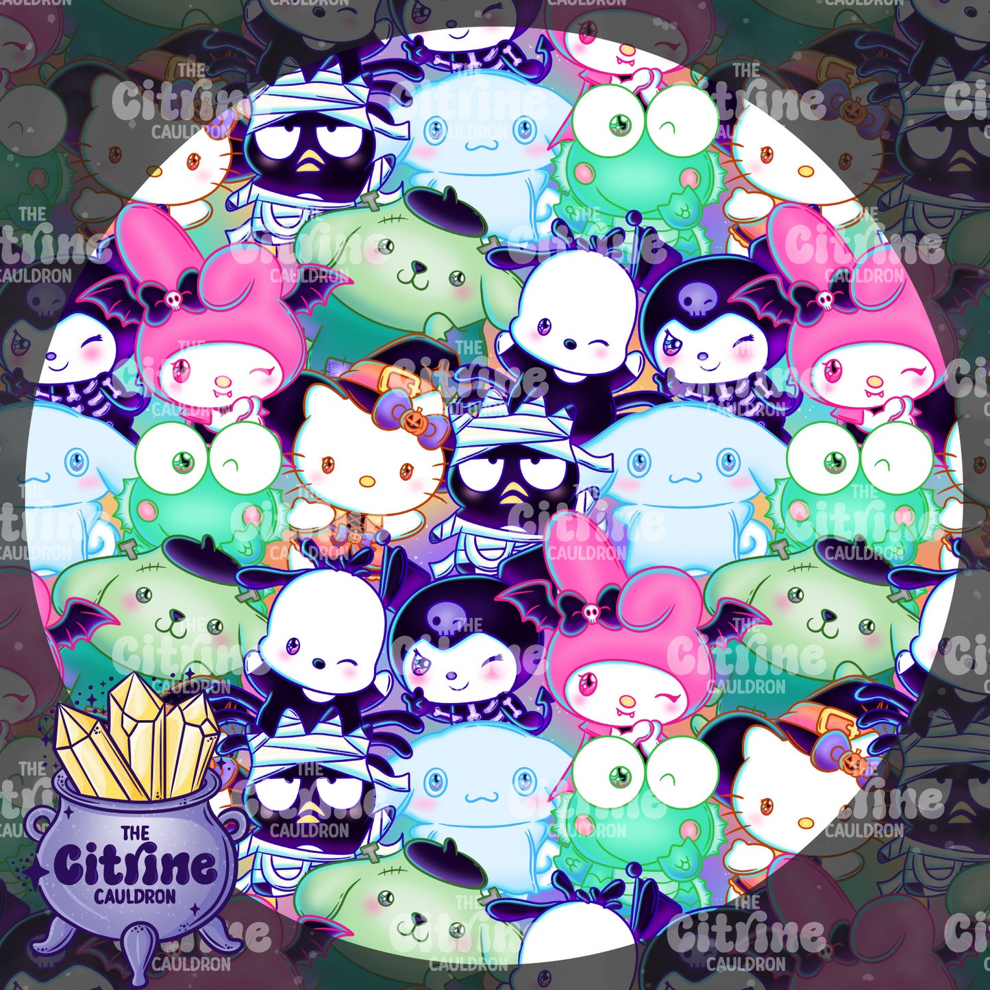 Hello Cuties Collection - Seamless, Coordinates & PNG Bundle