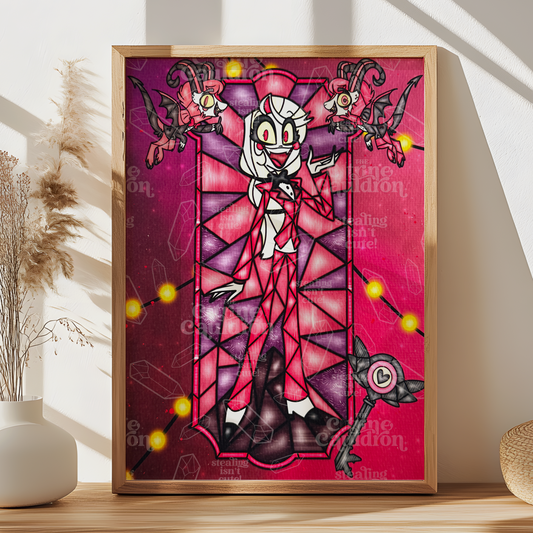 Has Been Glass Princess of Hell - Print