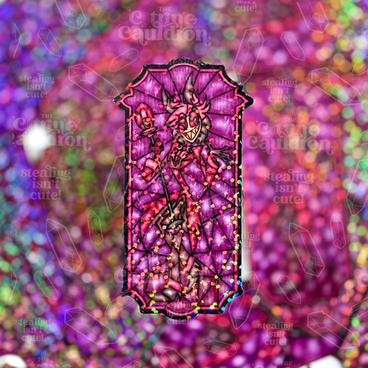 Has Been Glass Radio Demon - Sticker
