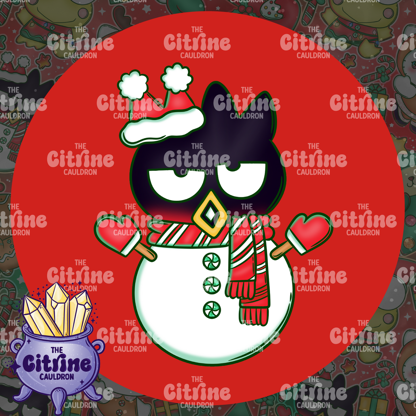 Hello Xmas - Sublimation PNG