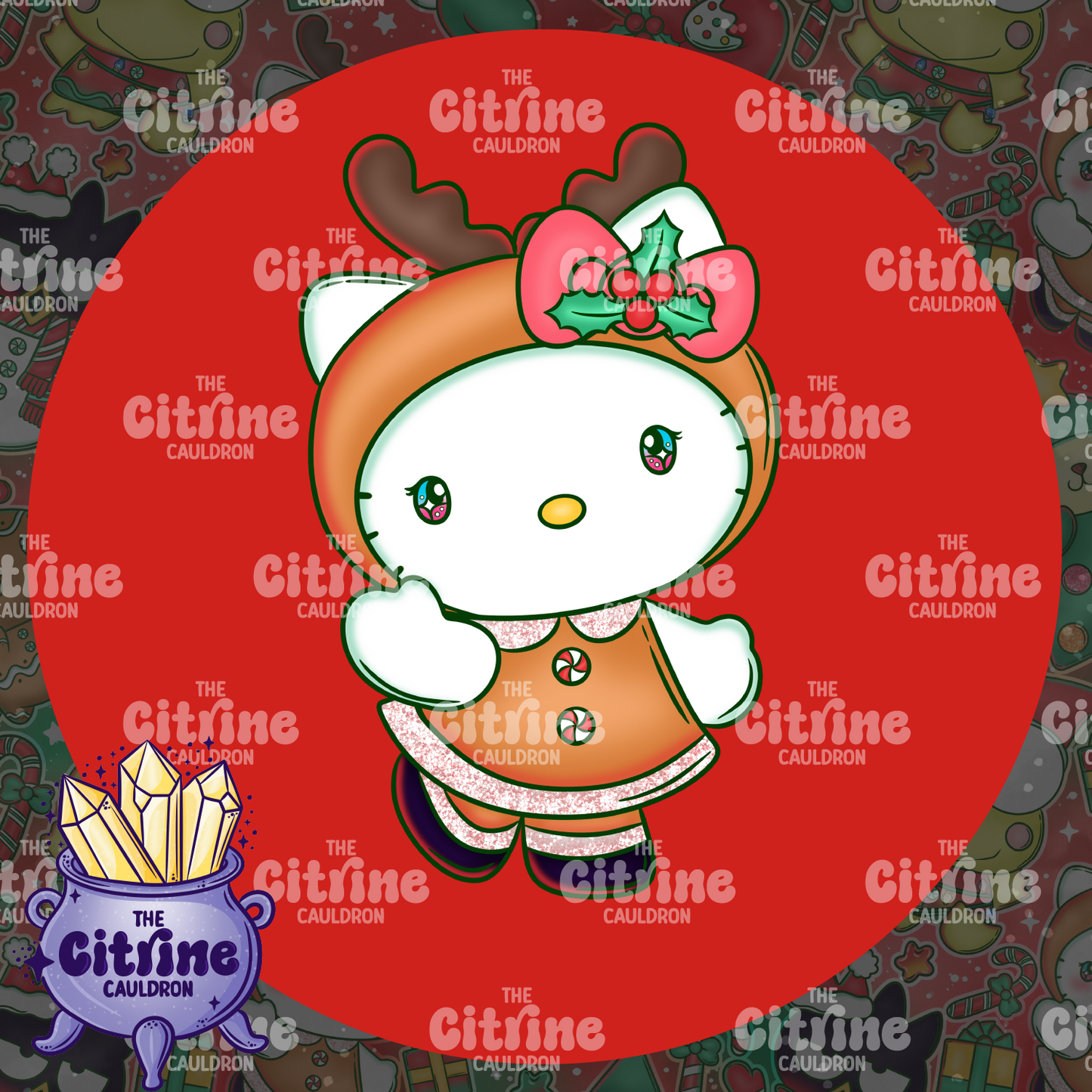 Hello Xmas - Sublimation PNG