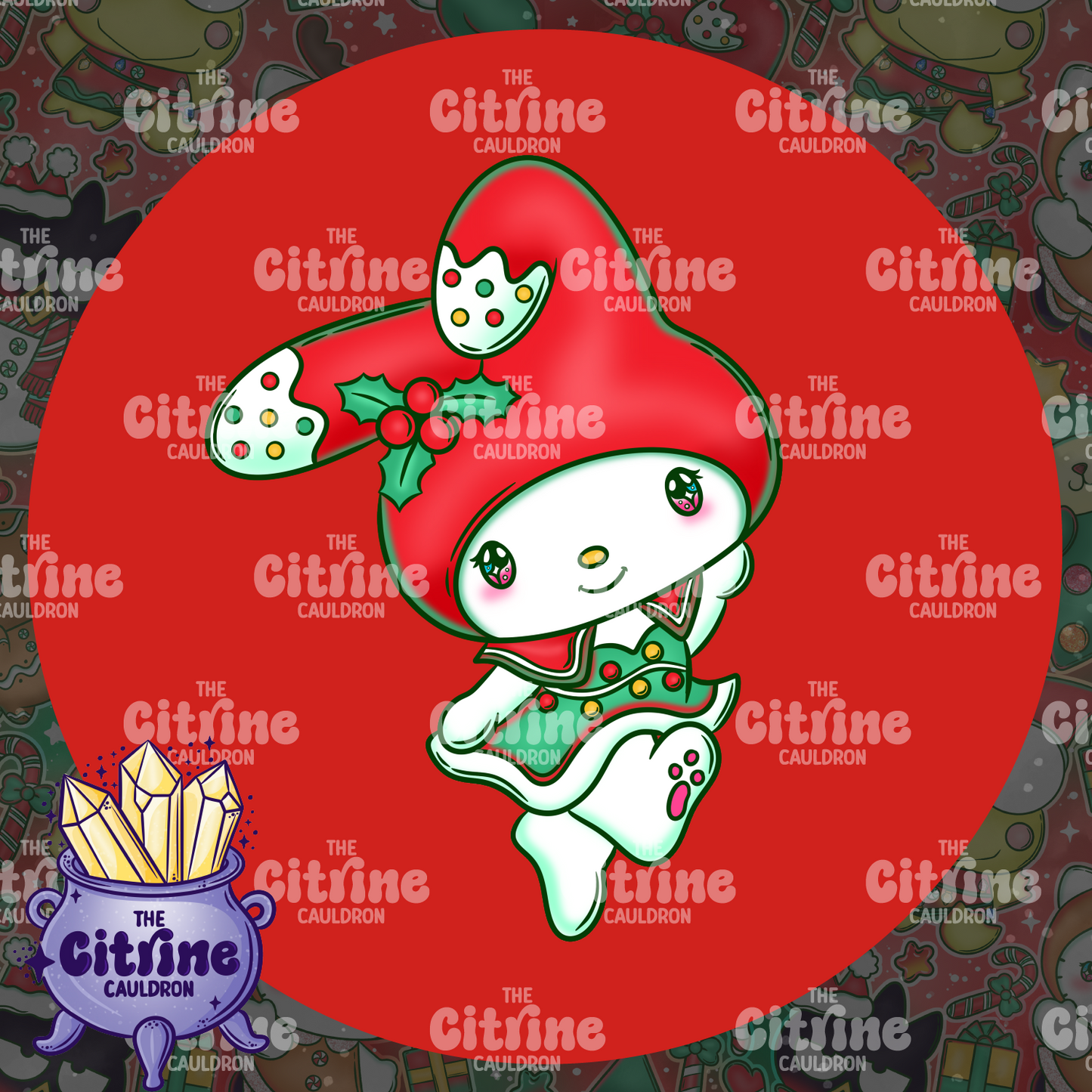 Hello Xmas - Sublimation PNG