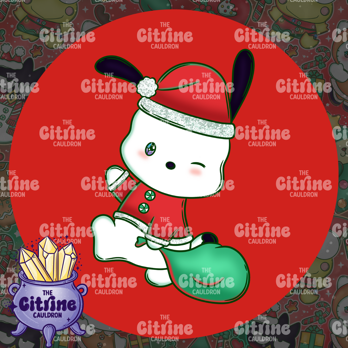 Hello Xmas - Sublimation PNG