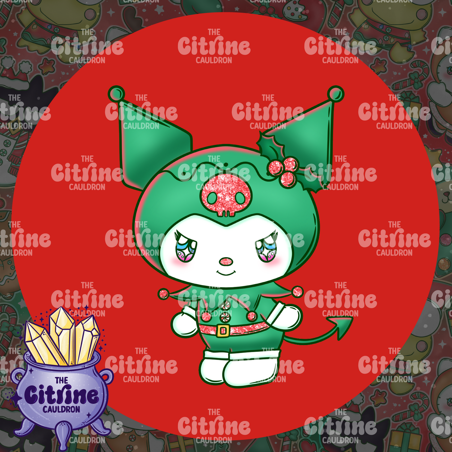 Hello Xmas - Sublimation PNG