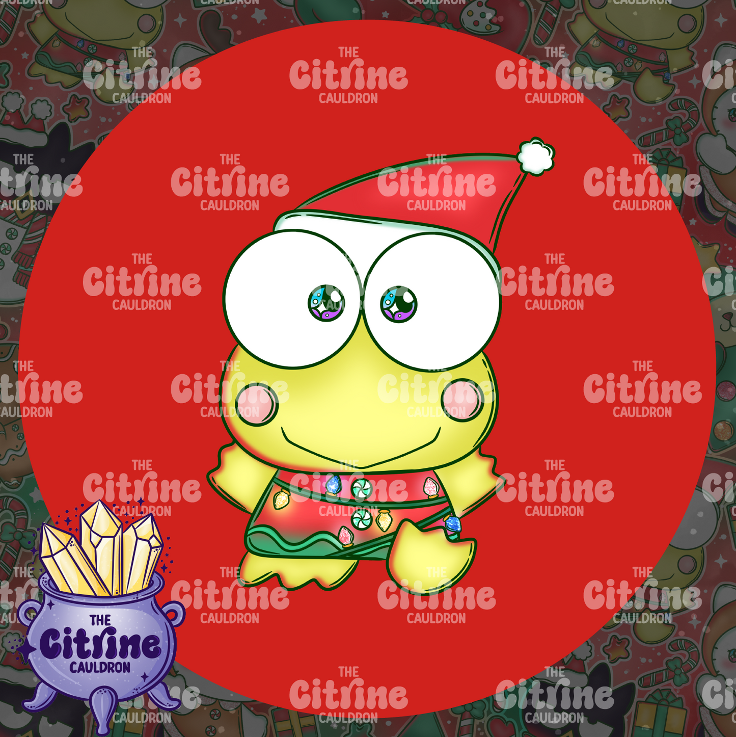 Hello Xmas - Sublimation PNG