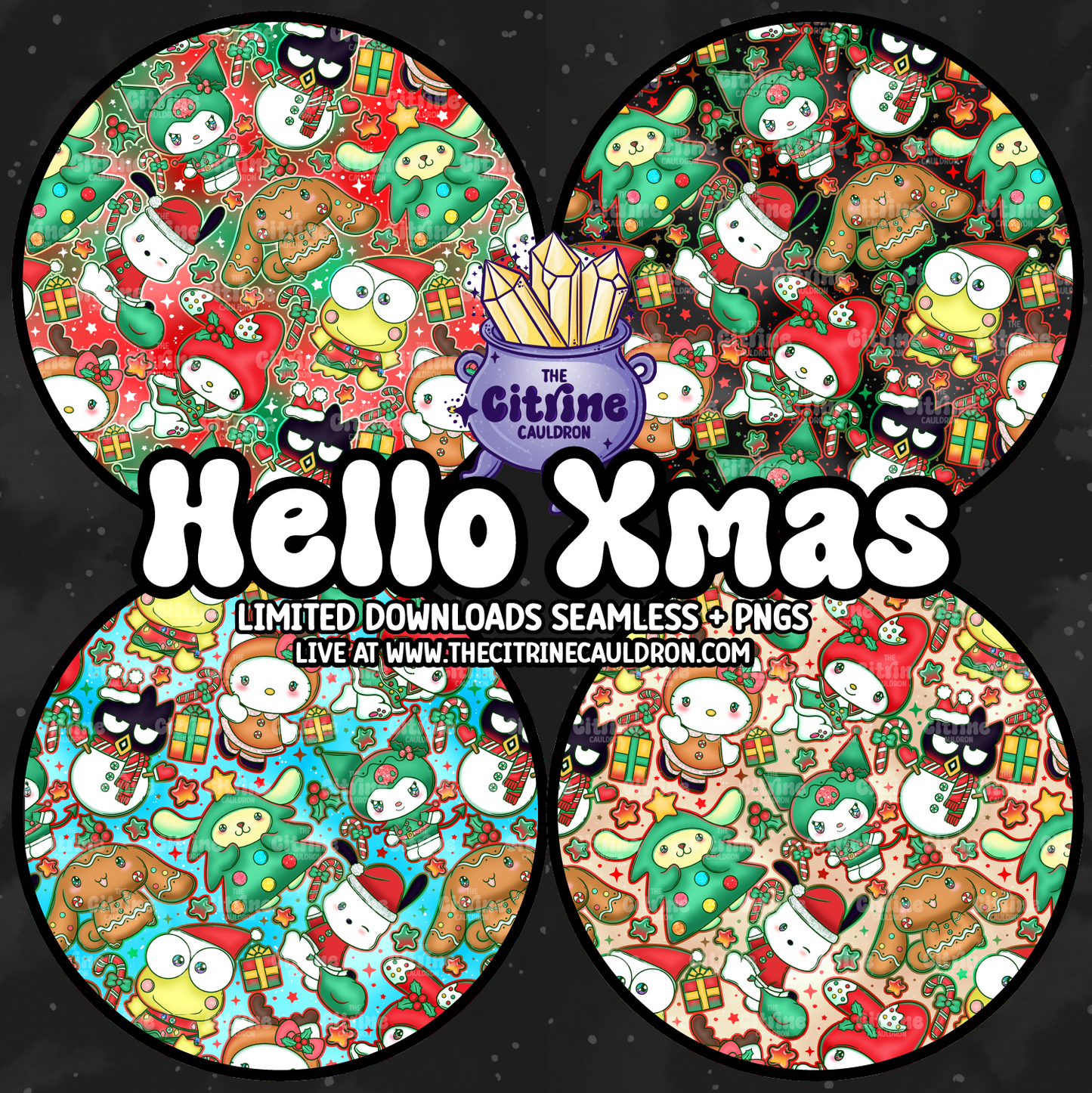 Hello Xmas - Seamless