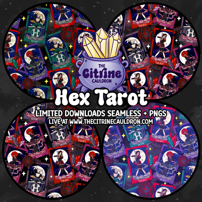 Hex Tarot - Seamless