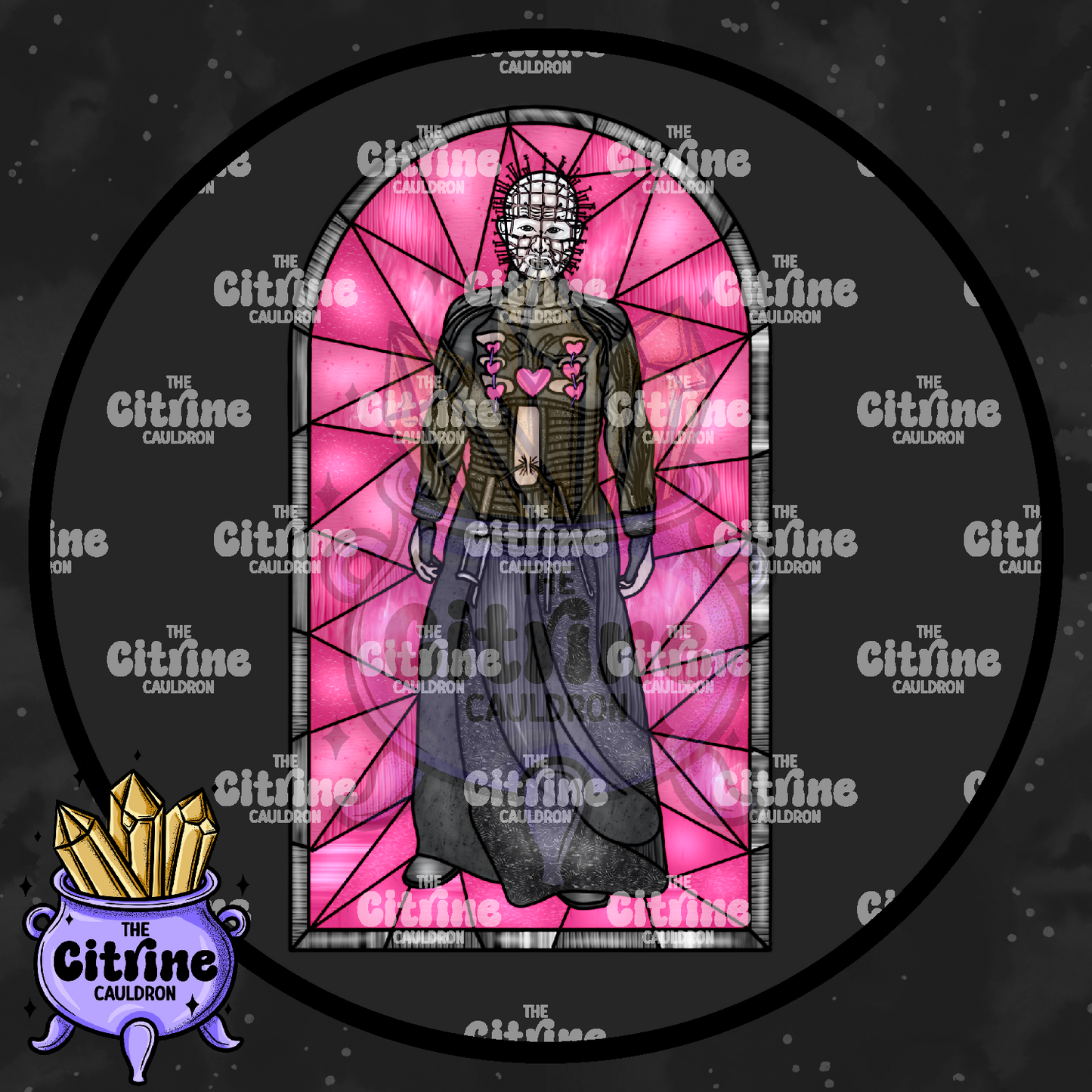 Horror Glass Pink - Sublimation PNG
