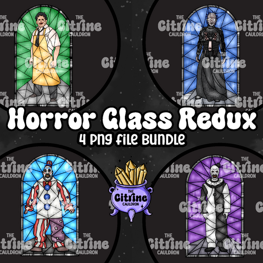 Horror Glass Redux - Sublimation PNG