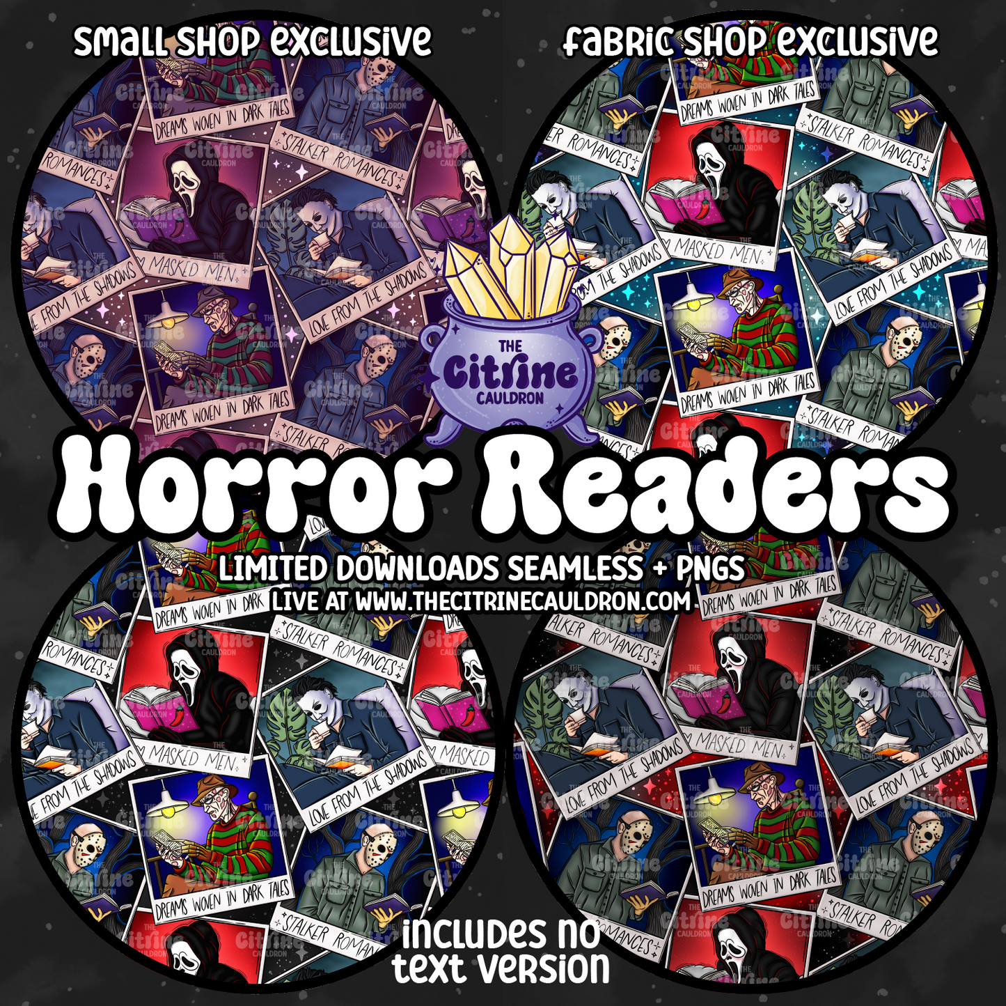 Horror Readers - Seamless