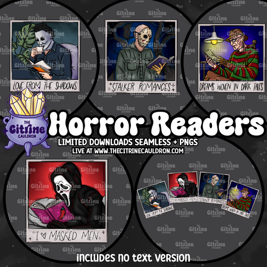 Horror Readers - Sublimation PNG