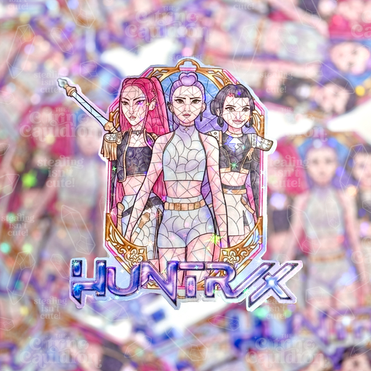 Hunter Glass - Sticker