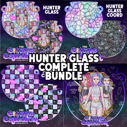 Hunter Glass Complete Collection - Seamless & PNG Bundle