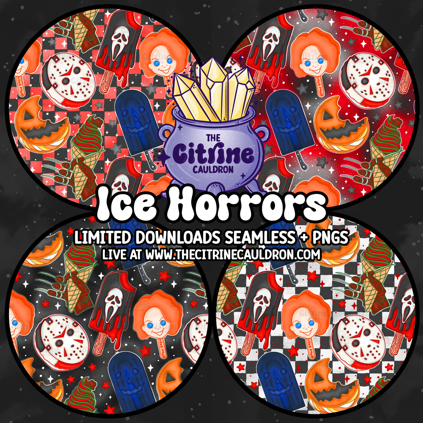 Ice Horrors - Seamless