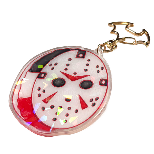 Jason Ice Cream Sandwich - Holographic Acrylic Keychain