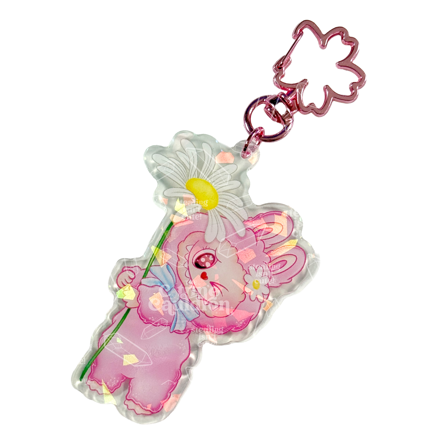 Cutekoko - Holographic Acrylic Keychain