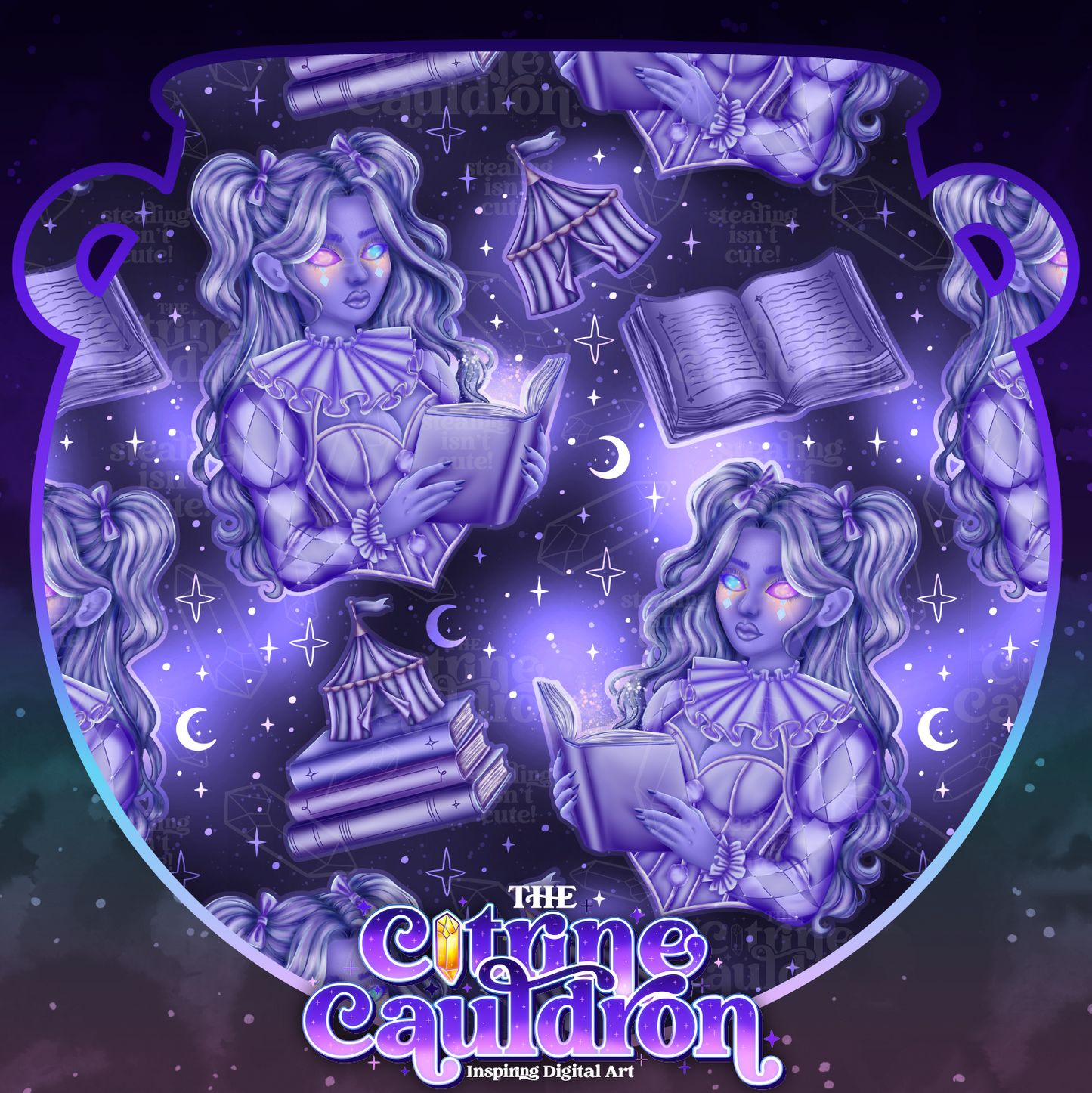 Literary Circus - Seamless