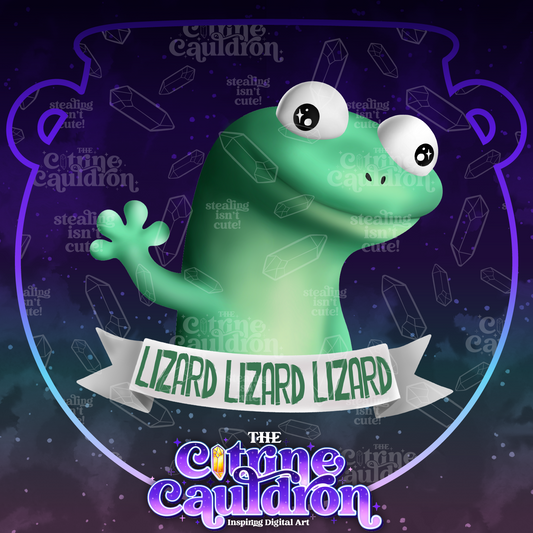 Lizard Lizard - Sublimation PNG
