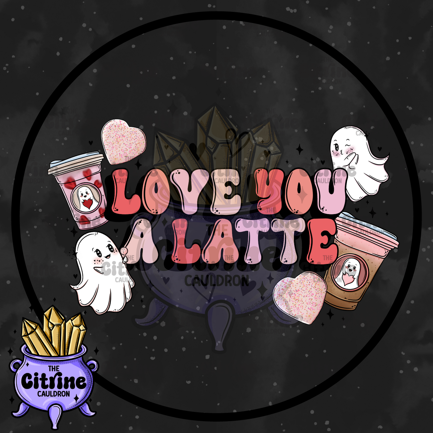 Lovebucks Ghosties - Sublimation PNG