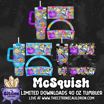 McSquish - PNG Wrap for Sublimation 40oz Tumbler