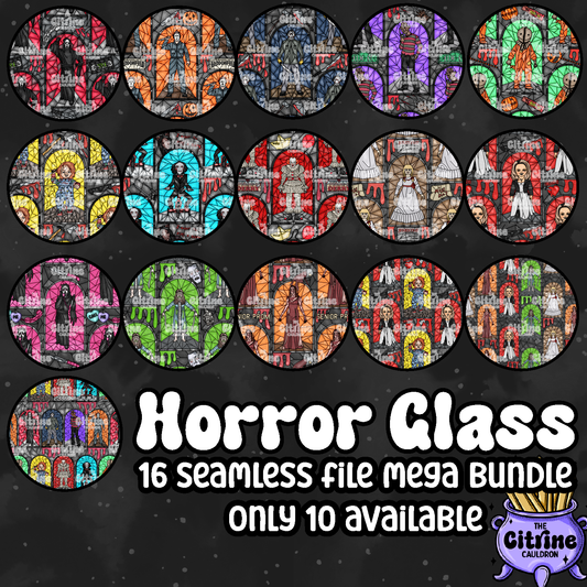Horror Glass Seamless - Mega Bundle