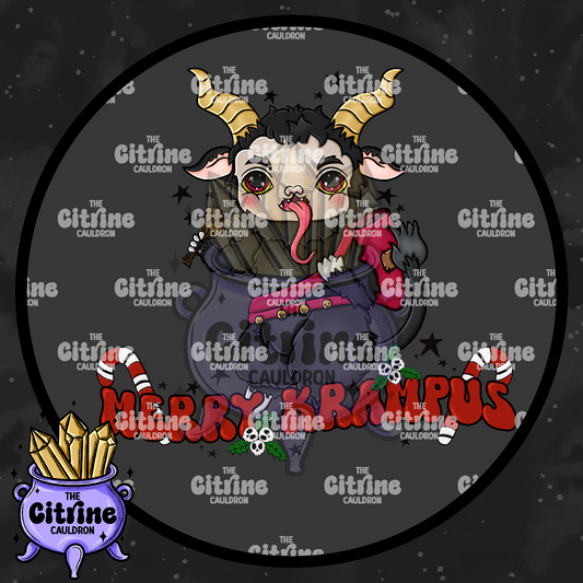 Merry Krampus - Sublimation PNG