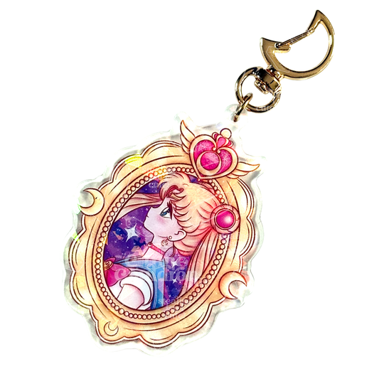 Sailor Gallery Moon - Holographic Acrylic Keychain