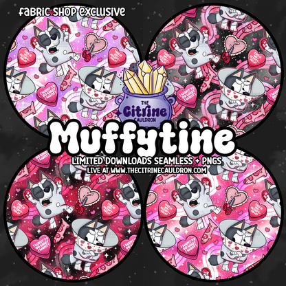 Muffytine Collection - FABRIC SHOP Seamless, Coordinates & PNG Bundle