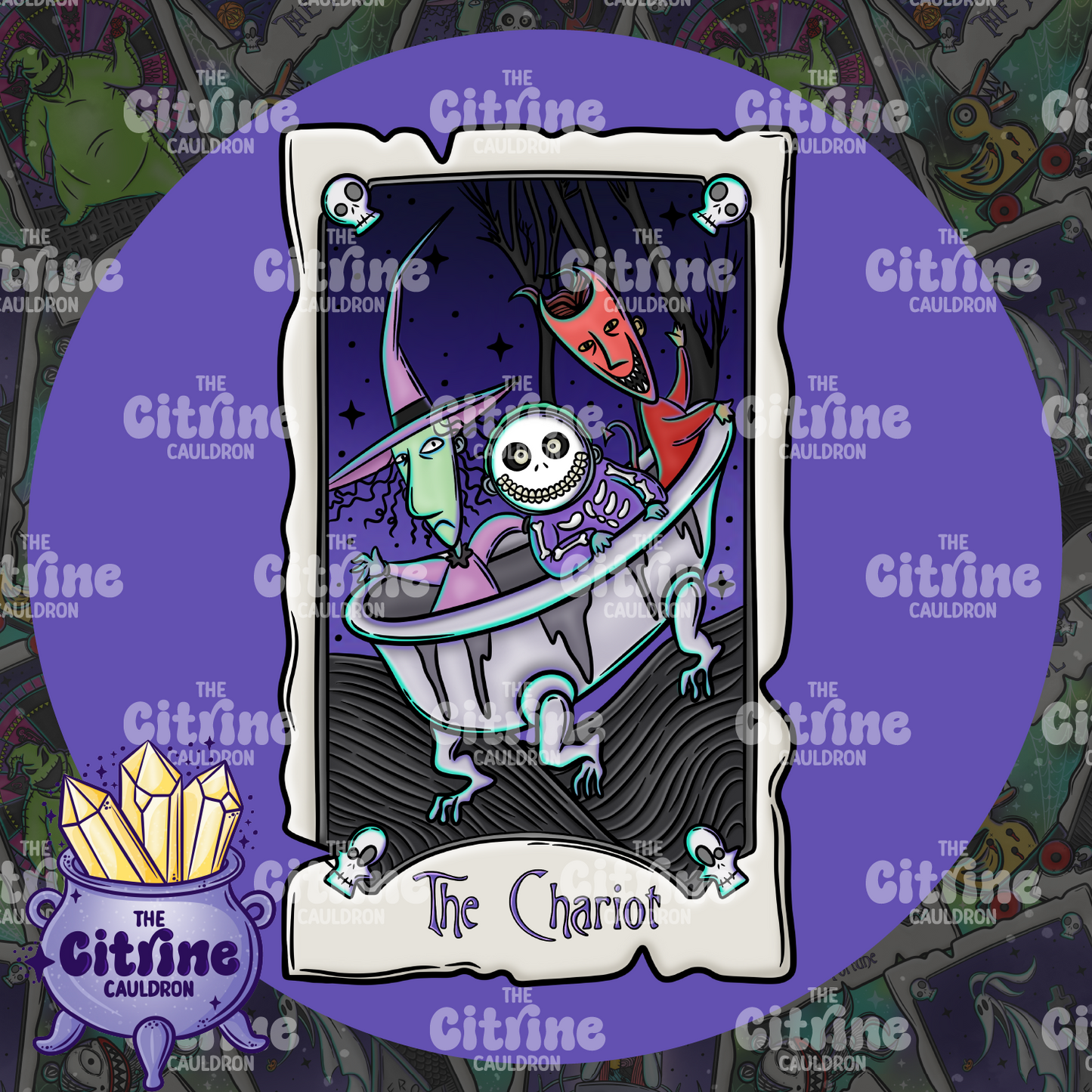 Nightmare Tarot - Sublimation PNG