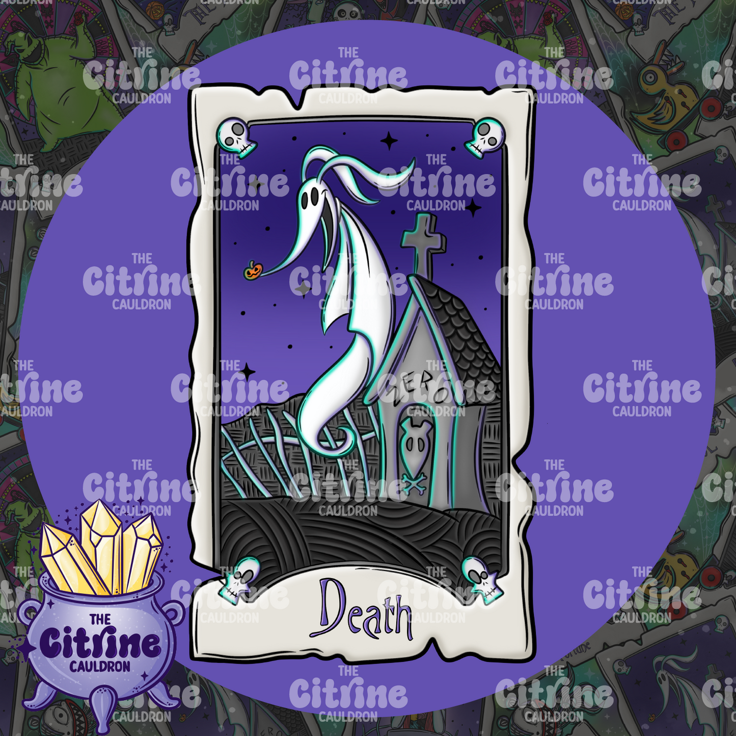 Nightmare Tarot - Sublimation PNG