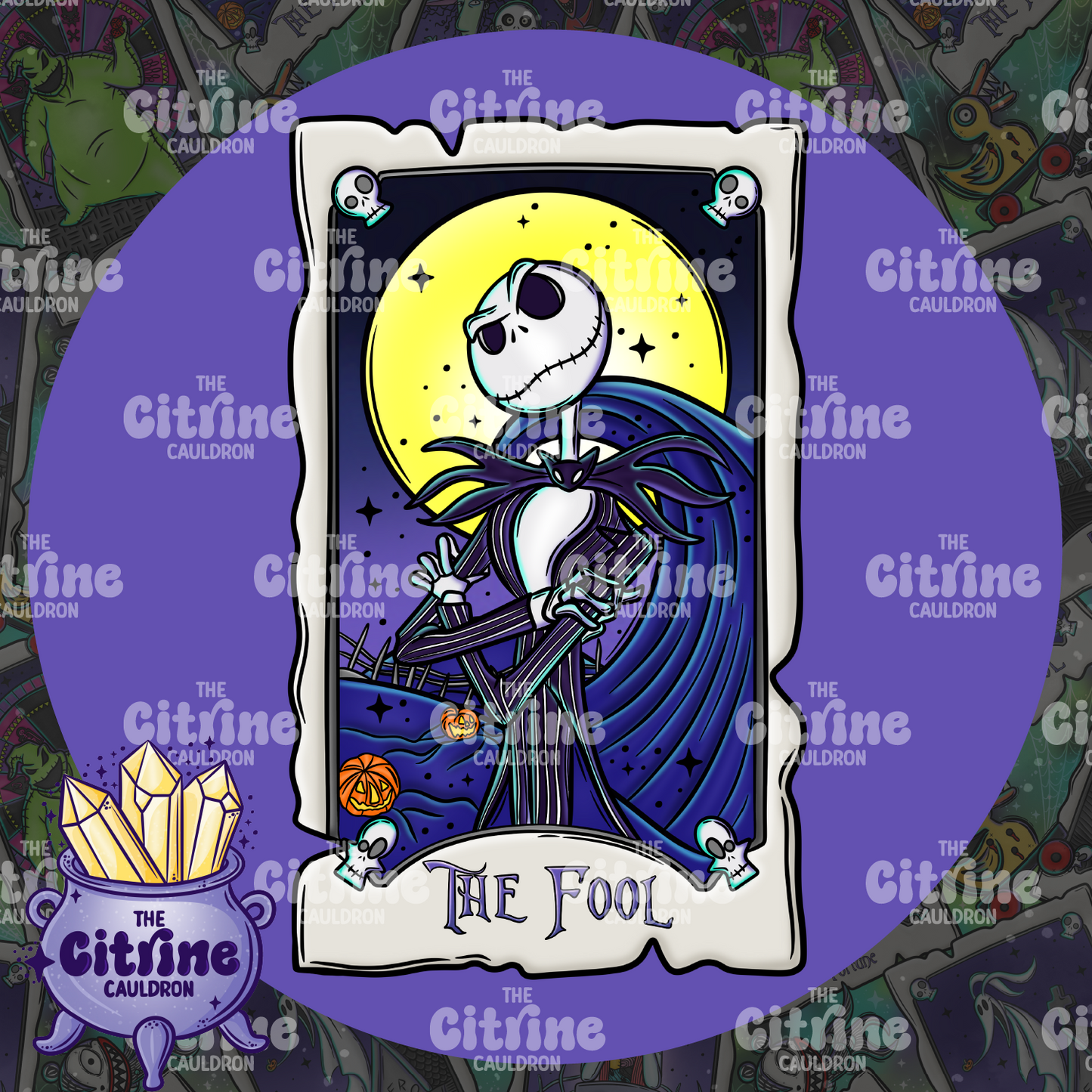 Nightmare Tarot - Sublimation PNG